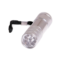 9 LED - Flashlight with batteries