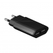 Slim USB charger - Black